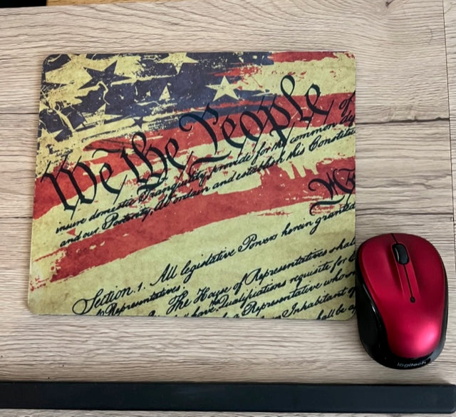 We the People mouse pad